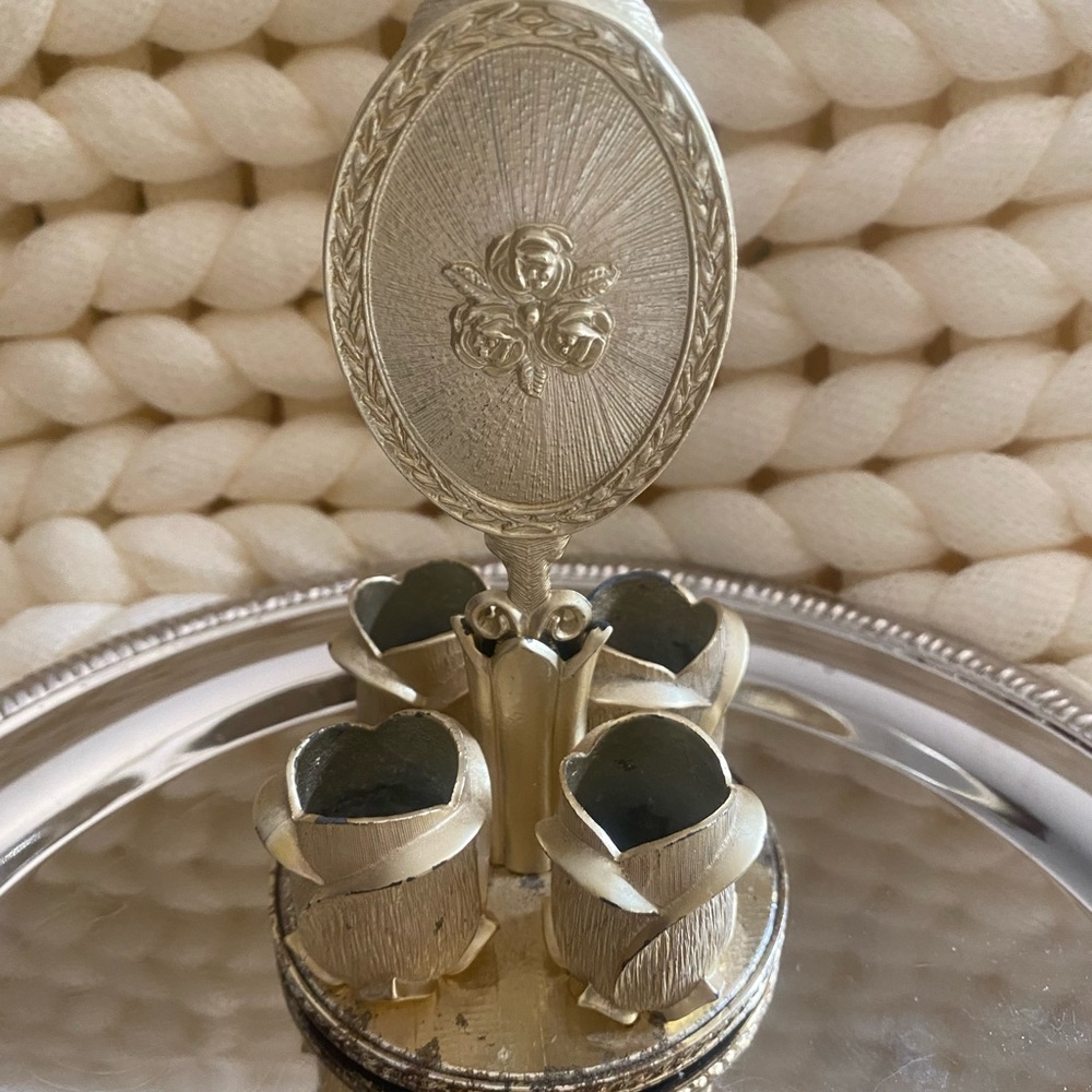 Vintage Avon Lipstick Holder + Mirror